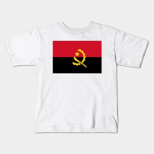 Flag of Angola Kids T-Shirt